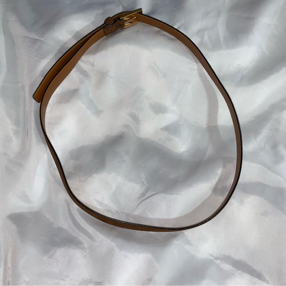 SAINT LAURENT PARIS YSL brown suede BELT 38" - Picture 11 of 11